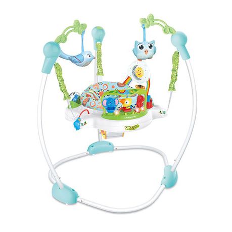 Baby Bouncing Chair With Music Jumper - Blue Buy Online in Zimbabwe thedailysale.shop