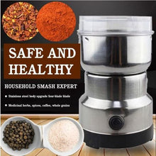 Load image into Gallery viewer, Electric Grinder Metal Blade Stainless Seel for Coffee and Spice
