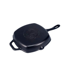 Load image into Gallery viewer, Victoria 26cm Enamelled Cast Iron Square Grill Pan
