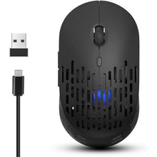 Load image into Gallery viewer, HXSJ T38 2.4G Wireless Charging Mouse with Adjustable DPI Black
