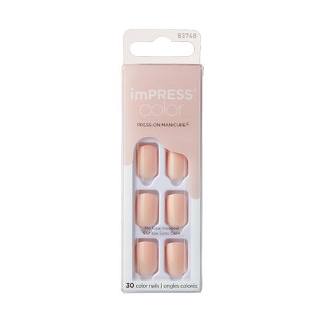 Kiss Impress Nails Colour Peevish Pink