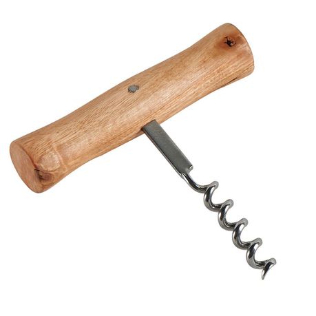 Eco Corkscrew With Wooden Grip Buy Online in Zimbabwe thedailysale.shop