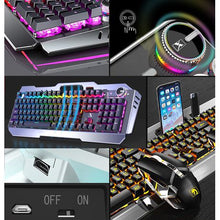 Load image into Gallery viewer, Olive Tree-670R 2.4G Wireless RGB LED Mechanical Feel Gaming Keyboard Mouse
