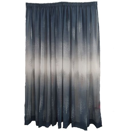 Gray lace curtain 5m