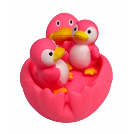 Baby Penguin Bath Set - Pink Buy Online in Zimbabwe thedailysale.shop