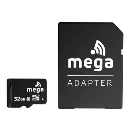 Mega 32GB Micro SDHC Class 10 UHS-1 Memory Card with Adapter Buy Online in Zimbabwe thedailysale.shop