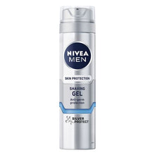 Load image into Gallery viewer, Nivea Men Silver Protect Shaving Gel - 200ml
