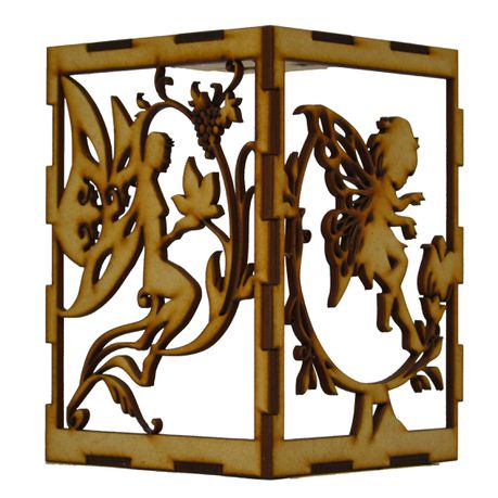 Decor Candle Holder Fairies Magic shadow lantern Box Night Light Buy Online in Zimbabwe thedailysale.shop