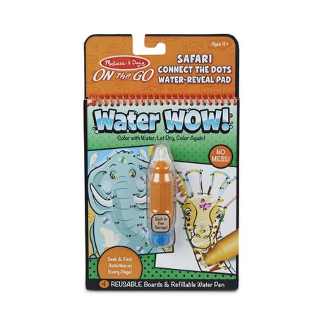 Melissa & Doug Water Wow Connect the Dots - Safari Buy Online in Zimbabwe thedailysale.shop