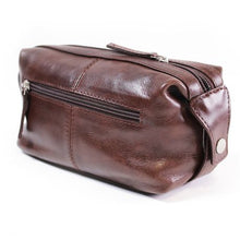 Load image into Gallery viewer, NUVO - Genuine leather WP-05 Toiletry Bag - Brown
