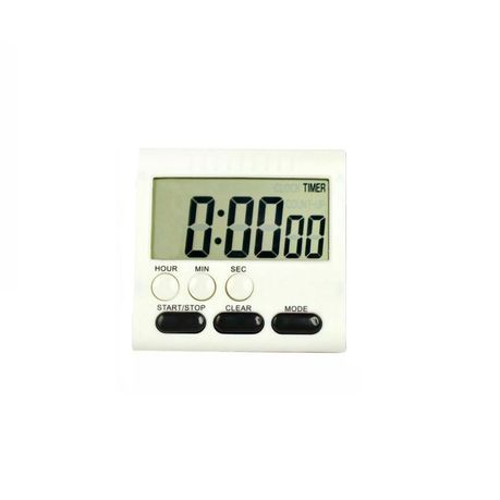 Kitchen Timer Digital Clock Loud Alarm with Magnetic Backing or Stand BLACK Buy Online in Zimbabwe thedailysale.shop