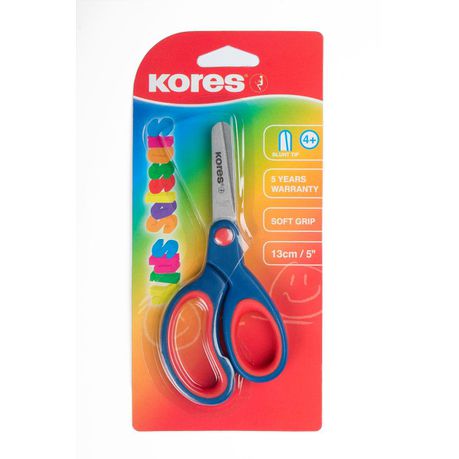 Kores Soft Grip Kids Scissors 130mm