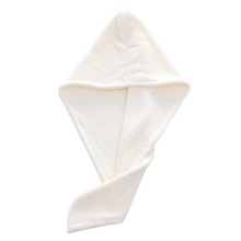 Load image into Gallery viewer, Hair Towel Absorbent Dry Cap - Off-White
