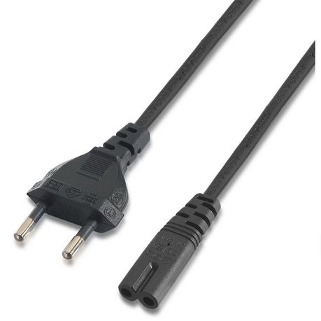 AFR CEE7 C7 Power Cord Cable for Shaving Machine ,Radio, Notebooks 1.5 m Buy Online in Zimbabwe thedailysale.shop