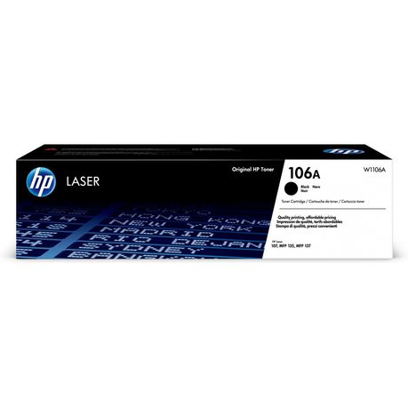 HP 106A Black Laserjet Toner Cartridge