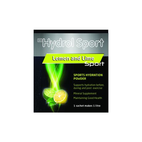 Hydrol Sport Hydration Powder Lemon&Lime 1L x 4 Sachets Buy Online in Zimbabwe thedailysale.shop