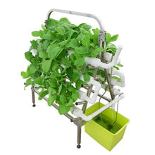 Load image into Gallery viewer, Hydroponic Step-Down Steel-Framed Tiered Growing System 88 Hole
