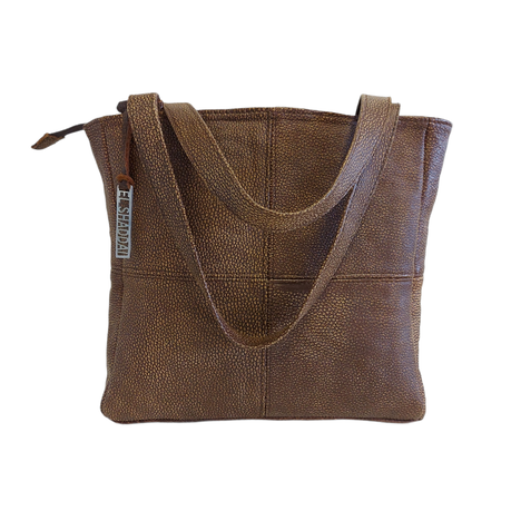 El Shaddai Leather Hannah Shoulder Handbag