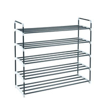 Load image into Gallery viewer, Knight 5 Tier Heavy Duty Metal Shoe Rack Holder Organiser Multi Purpose
