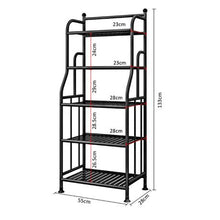 Load image into Gallery viewer, 5 Tier Metal Storage Display Shelving Unit Flower Rack
