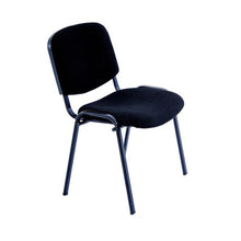 Load image into Gallery viewer, Contract Fabric Stacking Office Chairs-4 per box-Black
