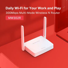 Load image into Gallery viewer, MERCUSYS 300Mbps Multi-Mode Wireless N Router
