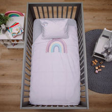 Load image into Gallery viewer, Baby Basics - Rainbow Cot Set
