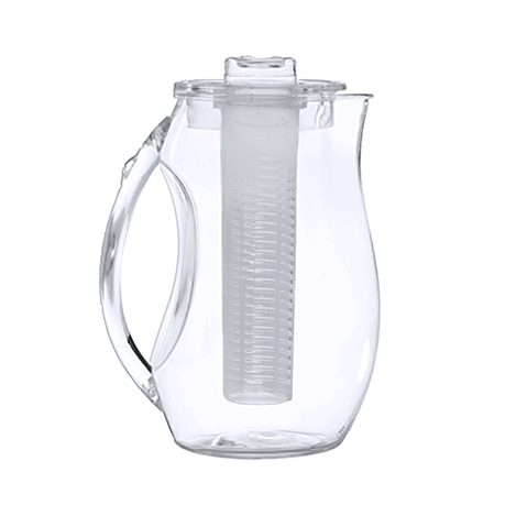 2 Ltr Transparent Pitcher with Ice & Fruit Infuser Cores - SGN1492 Buy Online in Zimbabwe thedailysale.shop