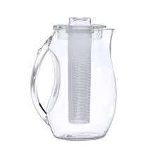 Load image into Gallery viewer, 2 Ltr Transparent Pitcher with Ice &amp; Fruit Infuser Cores - SGN1492
