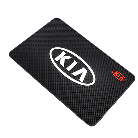 OQ Car Dashboard Silicone Mat with Car Logo - KIA Buy Online in Zimbabwe thedailysale.shop