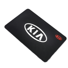 Load image into Gallery viewer, OQ Car Dashboard Silicone Mat with Car Logo - KIA
