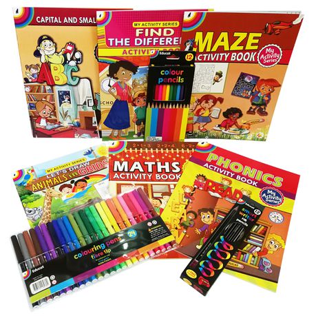 Educat Activity Books & Stationery Fun Pack 1 Buy Online in Zimbabwe thedailysale.shop