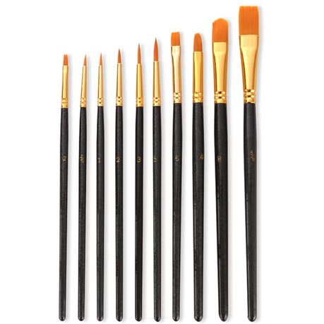 Paint Brush Set (10 Brushes)