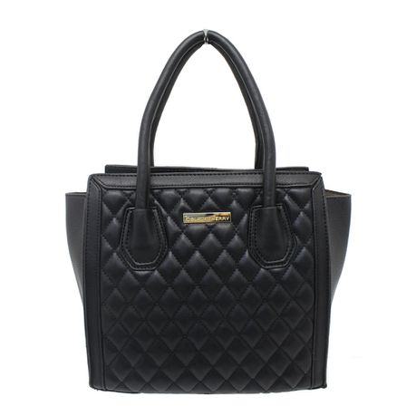 Blackcherry Celine Style Black Quilted Tote