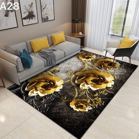 200cm x 150cm - Modern 3D Geometric Design Area 28 Rug