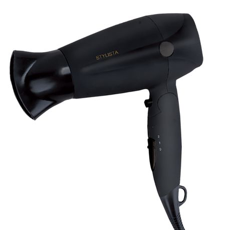 AIM Travel HairDryer by Stylista Black Buy Online in Zimbabwe thedailysale.shop