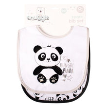 Load image into Gallery viewer, Baby Panda 2PK Jersey Bib
