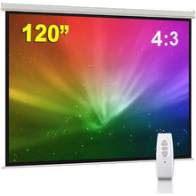 Load image into Gallery viewer, GRANDVIEW 120&#39;&#39; motorized electric projector screen
