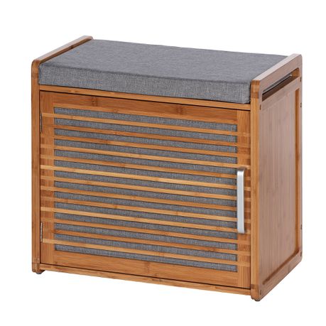 Wenko - Shoe Cabinet - Grey - 50 X 45 X 33 Cm Buy Online in Zimbabwe thedailysale.shop