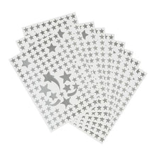 Load image into Gallery viewer, TOWER Fun Silver Stars Value Pack 950 Stickers
