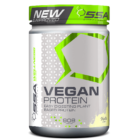 SSA Vegan Protein 908g - Vanilla Chai Buy Online in Zimbabwe thedailysale.shop