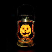 Load image into Gallery viewer, Solar Halloween Pumpkin Lantern
