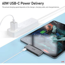 Load image into Gallery viewer, uni iPad Pro USB C Hub 4-in-1, HDMI (4K@60Hz), 3.5mm Headphone Jack, USB 3
