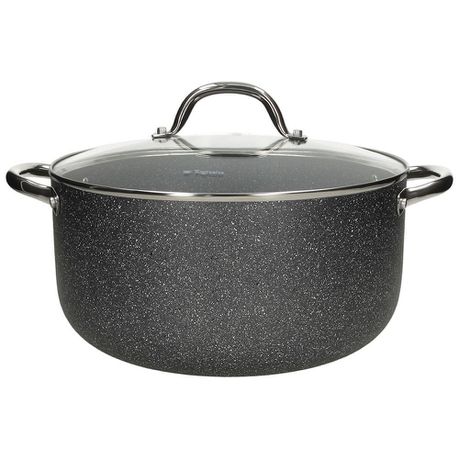 Tognana Big Family High Pot 28cm with Lid & 2 Handles - 7.8L