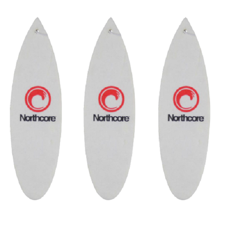 3 x Northcore Car Air Fresheners - Surfboard Shape Buy Online in Zimbabwe thedailysale.shop