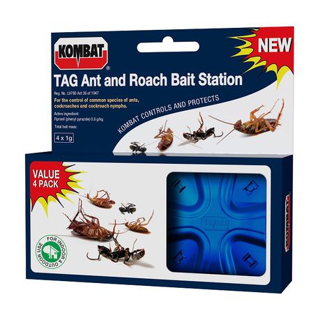 Kombat Tag Ant & Roach Trap 4 Bait Buy Online in Zimbabwe thedailysale.shop