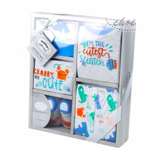 Load image into Gallery viewer, Mothers Choice 5 Piece Baby Gift Set - Crabby But Cute
