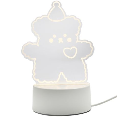 3D LED Optical Illusion Creative Lamp -Teddie