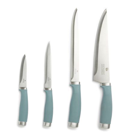 Essentials - 4 Piece Knife Set - Blue