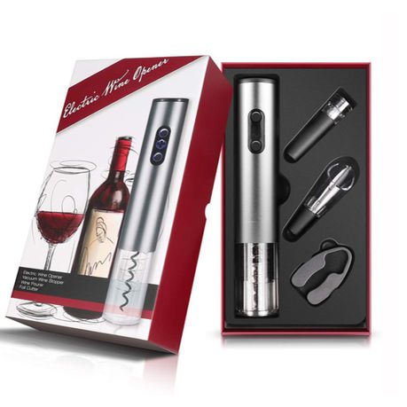 CheffyThings Electric Wine Opener Gift Set Buy Online in Zimbabwe thedailysale.shop